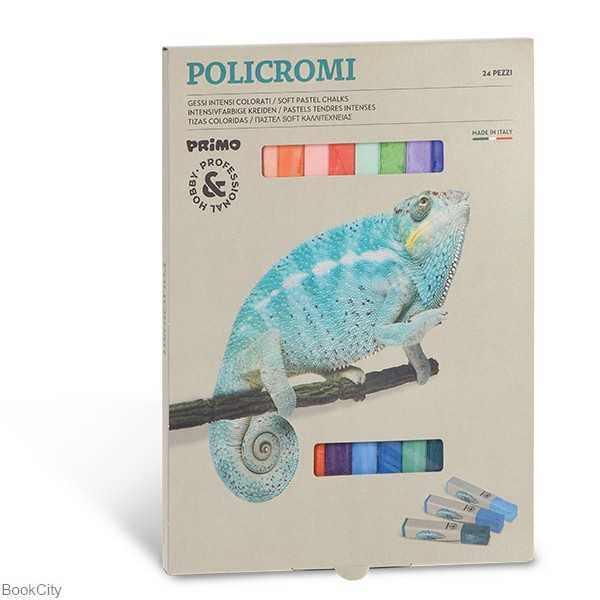 پاستل گچی 24 رنگ Primo 021GC24L