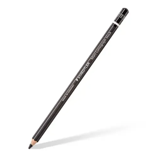 مداد طراحی STAEDTLER 100B Mars Lumograph Black HB - 0
