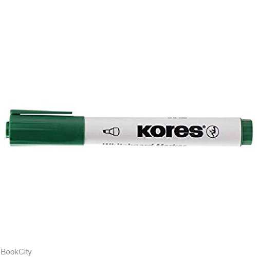 ماژیک وایت‌برد سبز نوک تخت Kores 20855 XW2