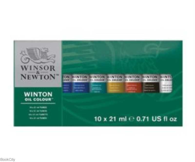 رنگ روغن 10 رنگ WINSOR 1490618 21ml