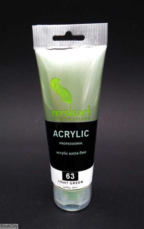 رنگ آکریلیک Persis art Light Green 63 75ml