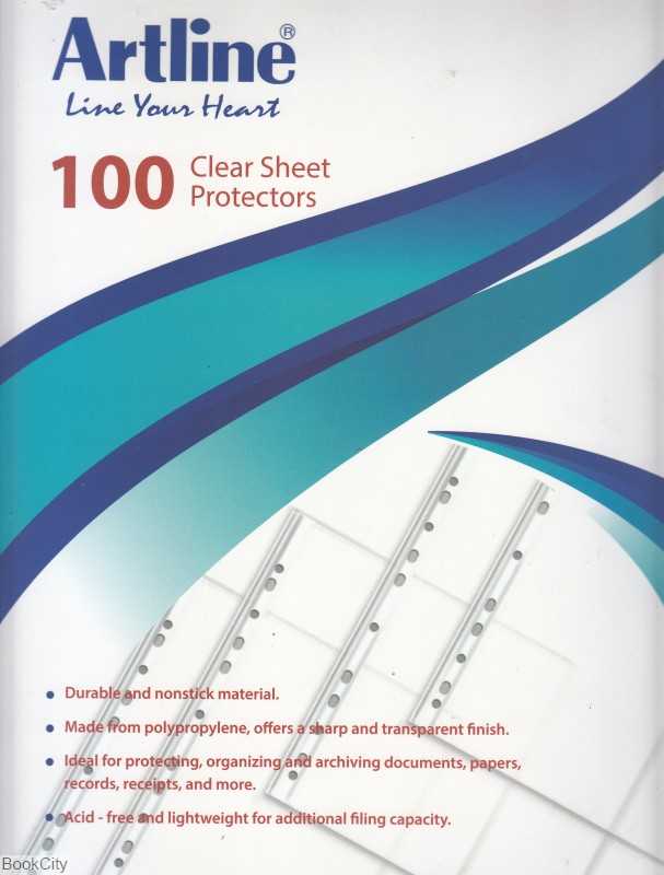 کاور A4 بسته 100 برگ Artline