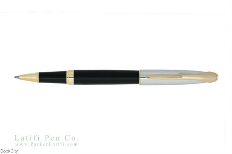 روان‌نویس نیمه مشکی گیره طلا EUROPEN Ring - 0