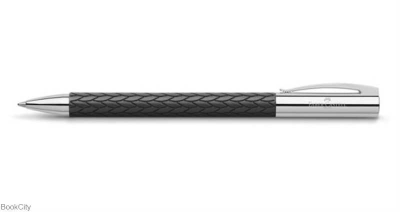 خودکار بدنه مشکی طرح برگ FABER CASTELL 146065 Embition 3D