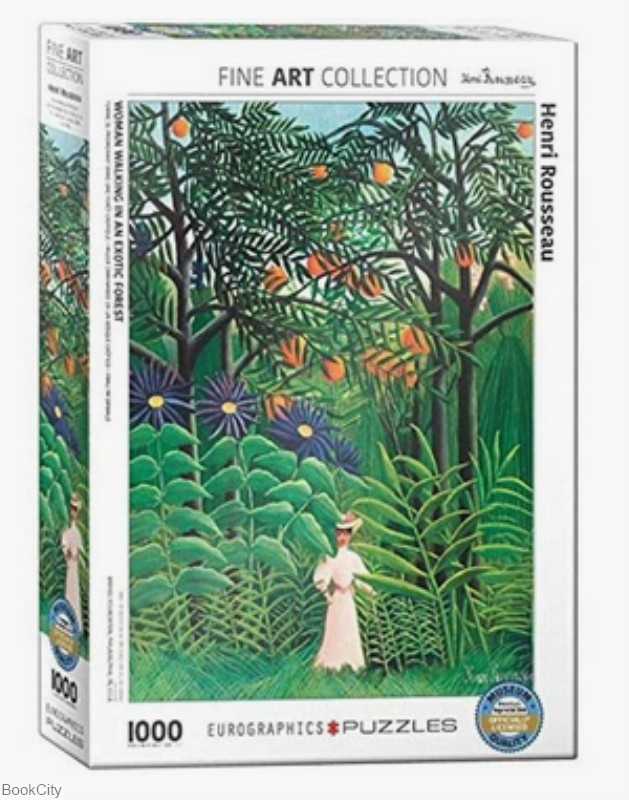 پازل Woman Walking In An Exotic Forest 1000pcs 5608