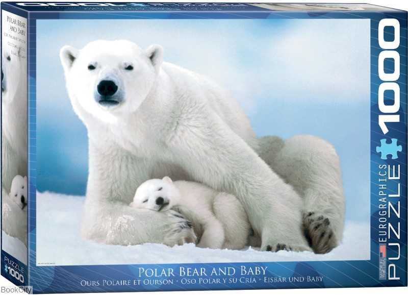 پازل Polar Bear And Baby 1000pcs 1198