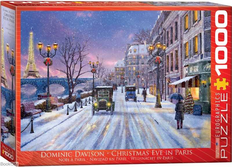 پازل Christmas Eve In Paris 1000pcs 0785