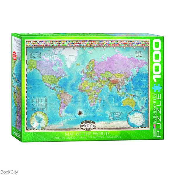 پازل Map of the World 1000pcs 0557