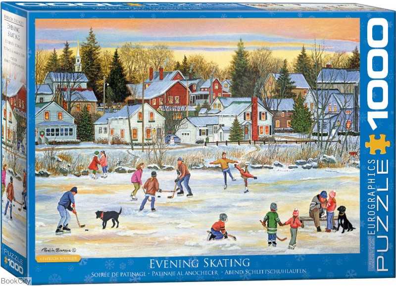 پازل Evening Skating 1000pcs 5439