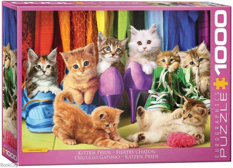پازل Kitten Pride Castle 1000pcs 5543
