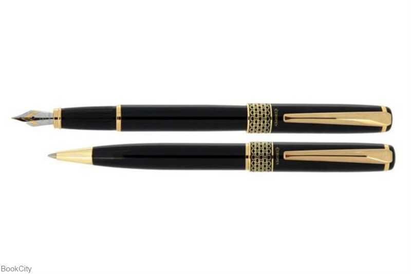 خودکار و خودنویس مشکی گیره طلا EUROPEN Bee