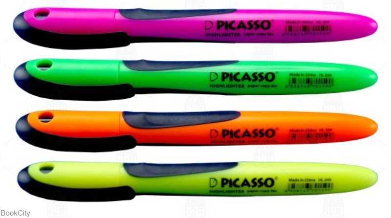 ماژیک های‌لایت PICASSO HL200 Tin Grip - 0