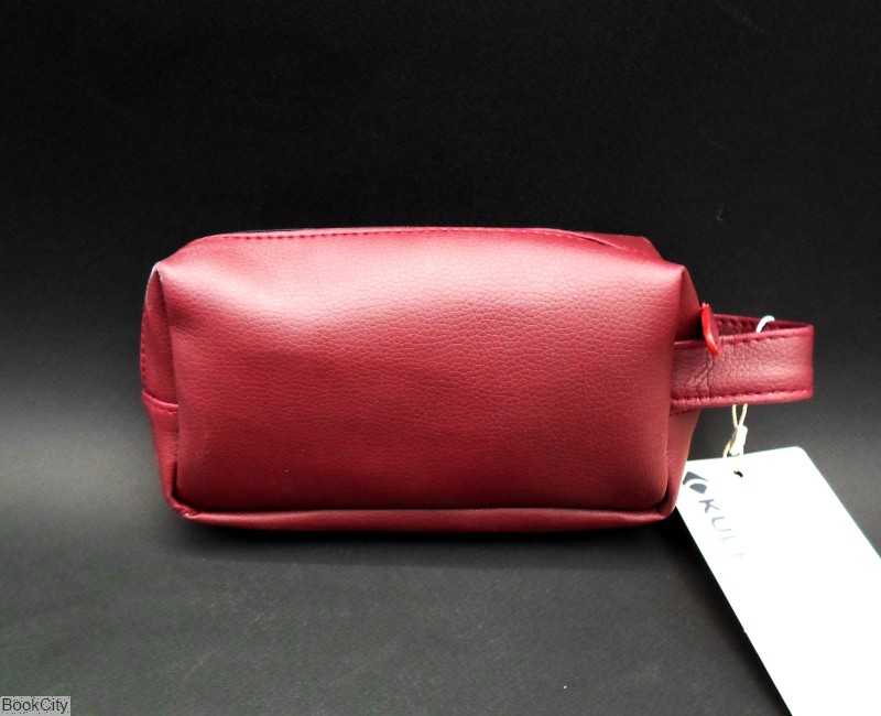 جامدادی تک زیپ KULE 9608017 KL1002 Burgundy