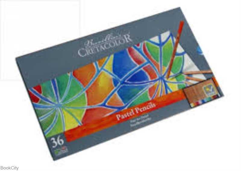 پاستل مدادی 36 رنگ فلزی CRETACOLOR 47036