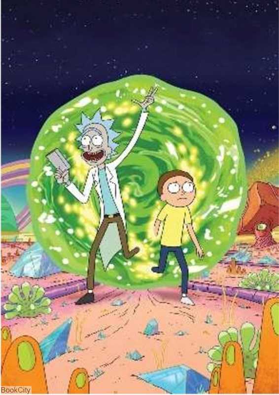 تابلو BlueWish 23185 Rick and Morty 20×30