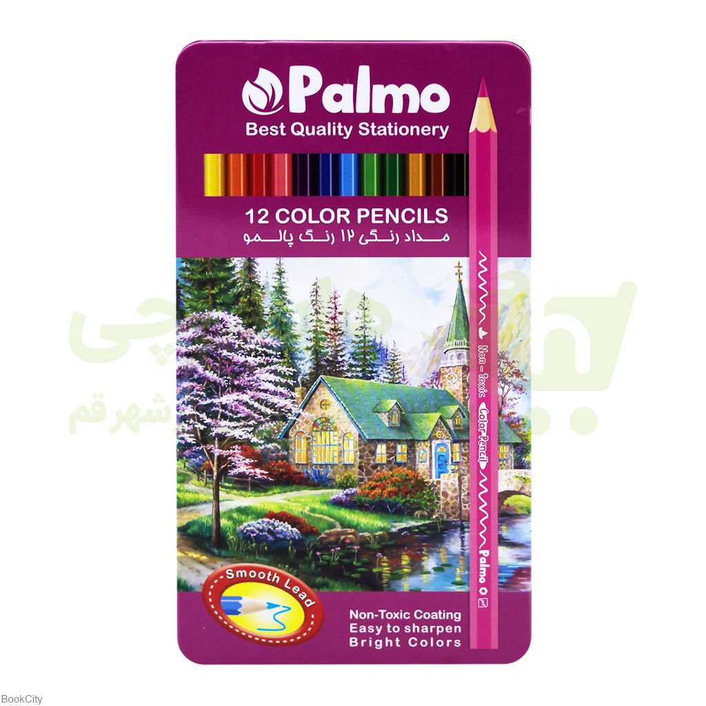مدادرنگی 12 رنگ فلزی Palmo 3210