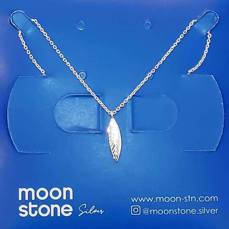 گردنبند نقره Moon Stone SN247