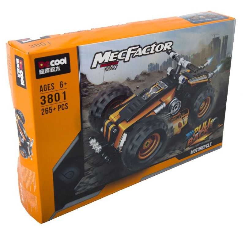 ساختنی موتورسیکلت Mecfactor Bricks 3801 265pcs