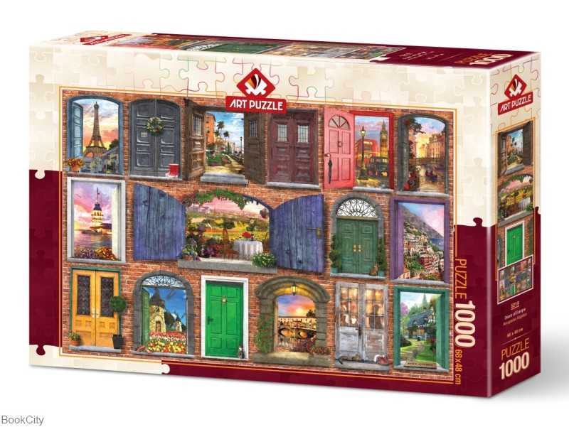 Puzzle Doors Of Europe 5219 1000pcs