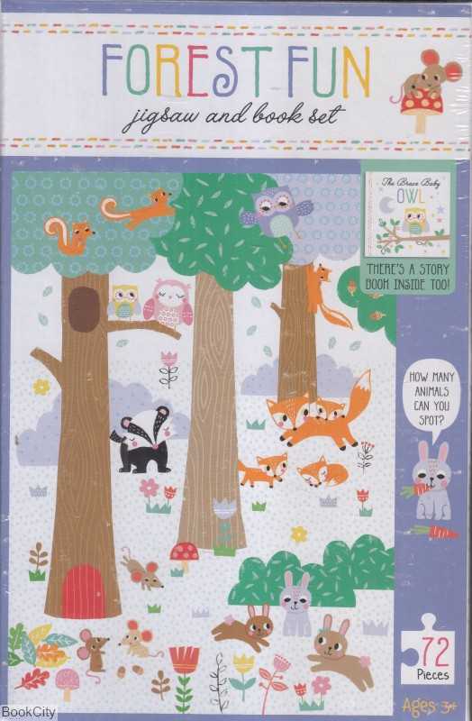 (Forest Fun (Jigsaw and Book set 72 Pcs