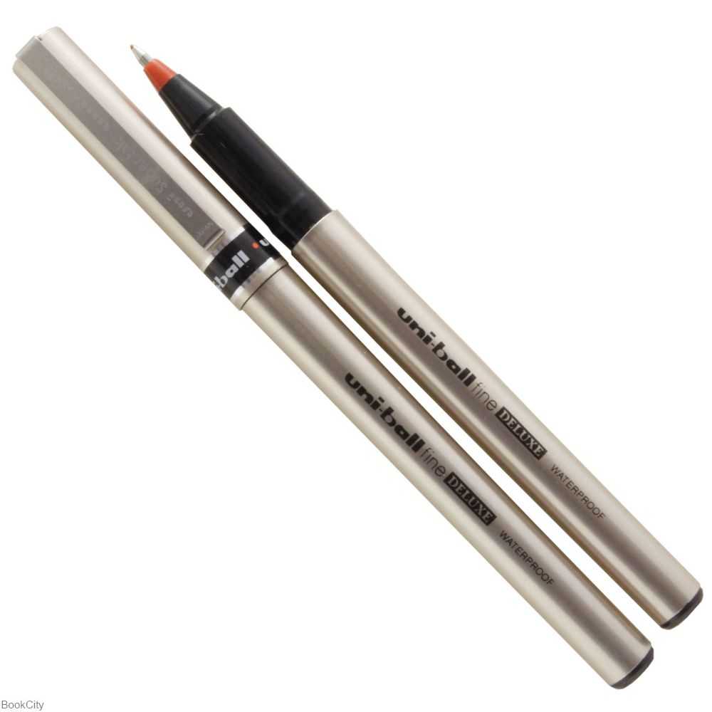 روان‌نویس قرمز Uniball UB-177 fine Deluxe