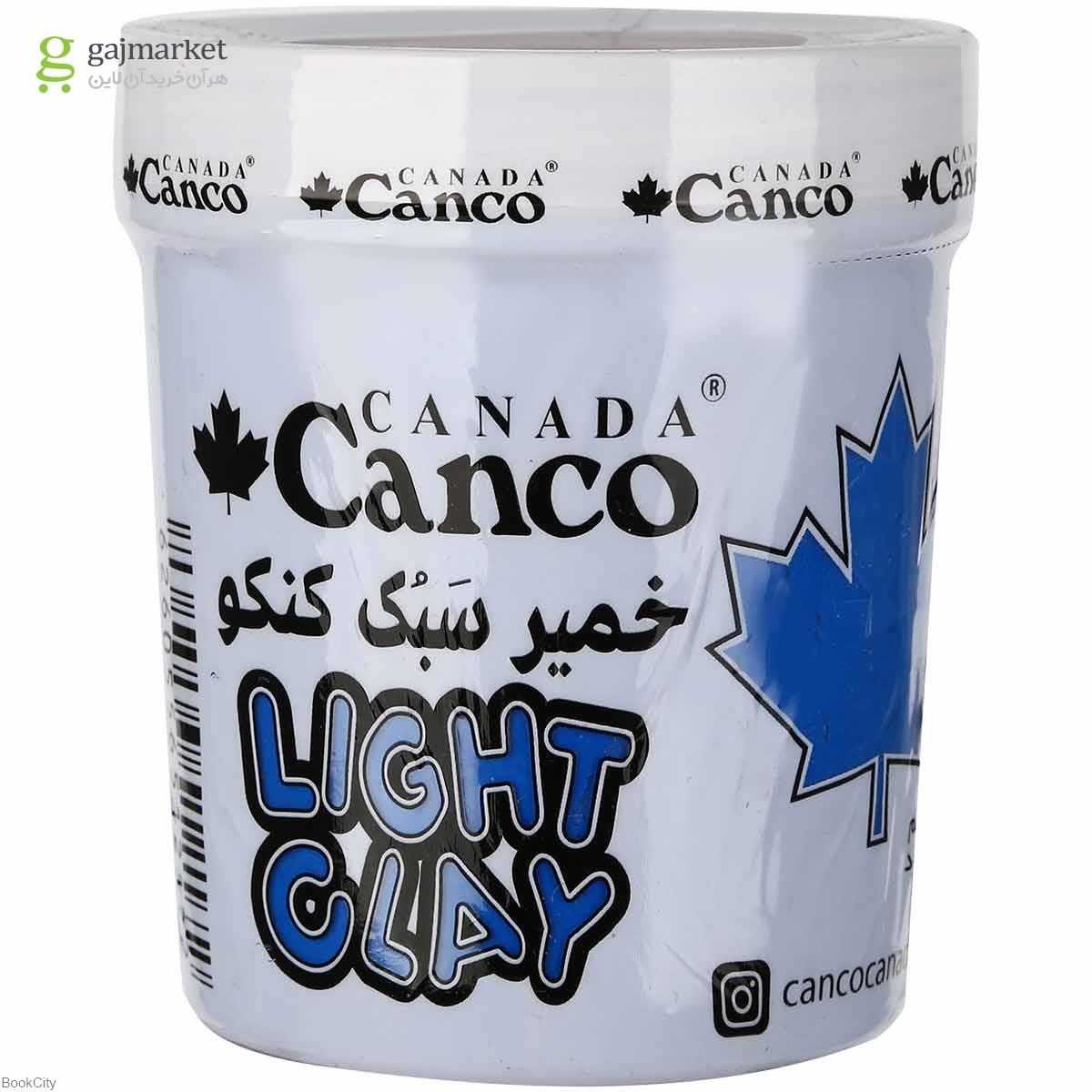 خمیر سبک آبی فیروزه‌ای Canco 85gr