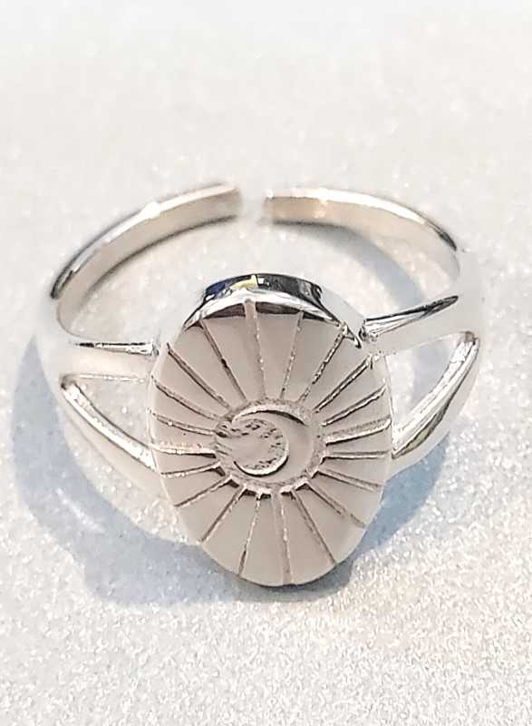 انگشتر نقره Moon Stone SR246