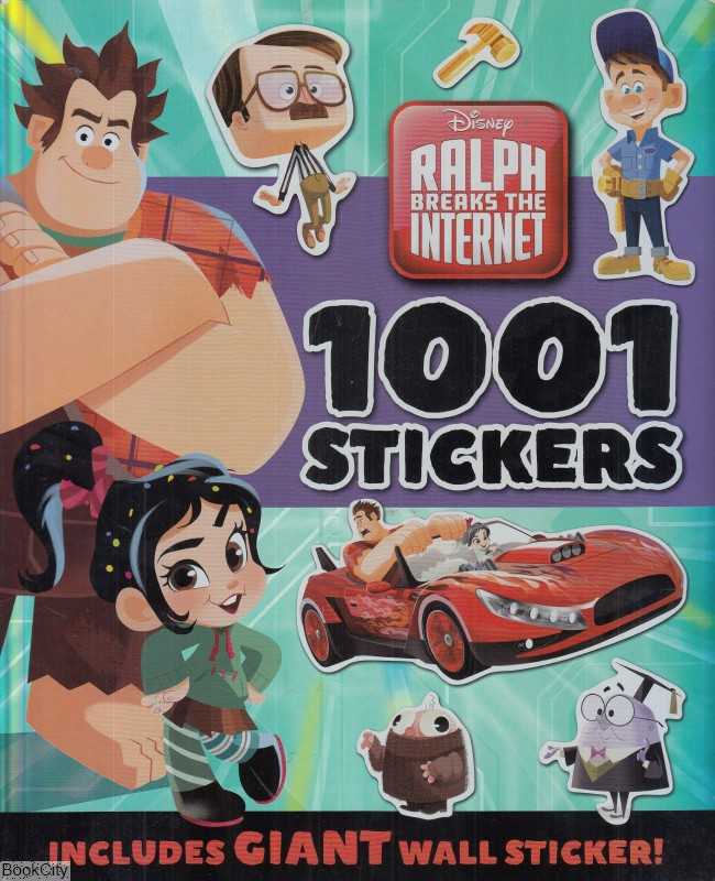 Ralph Breaks The Internet 1001 Stickers