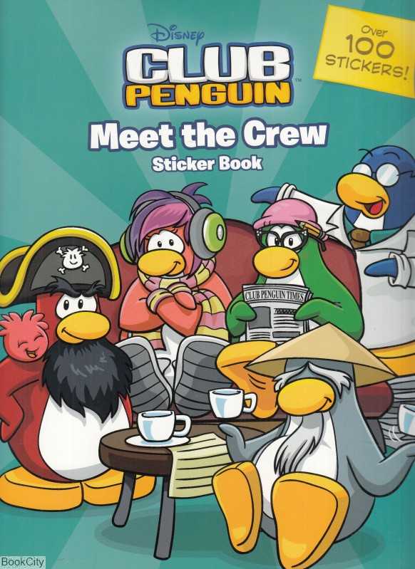 Disney Club Penguin -Meet The Crew Sticker Book
