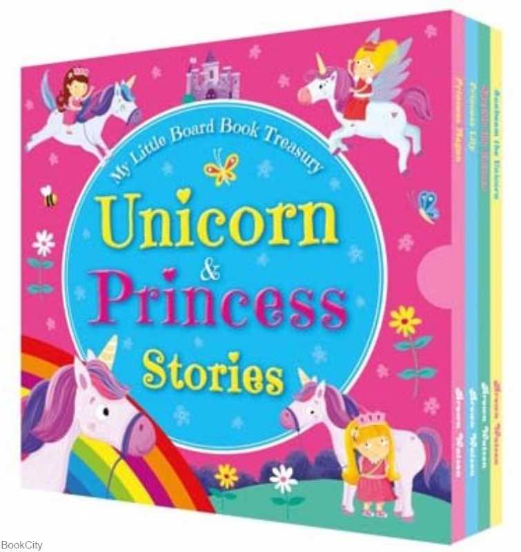 (4 جلدی با قاب) Unicorn & Princess Stories