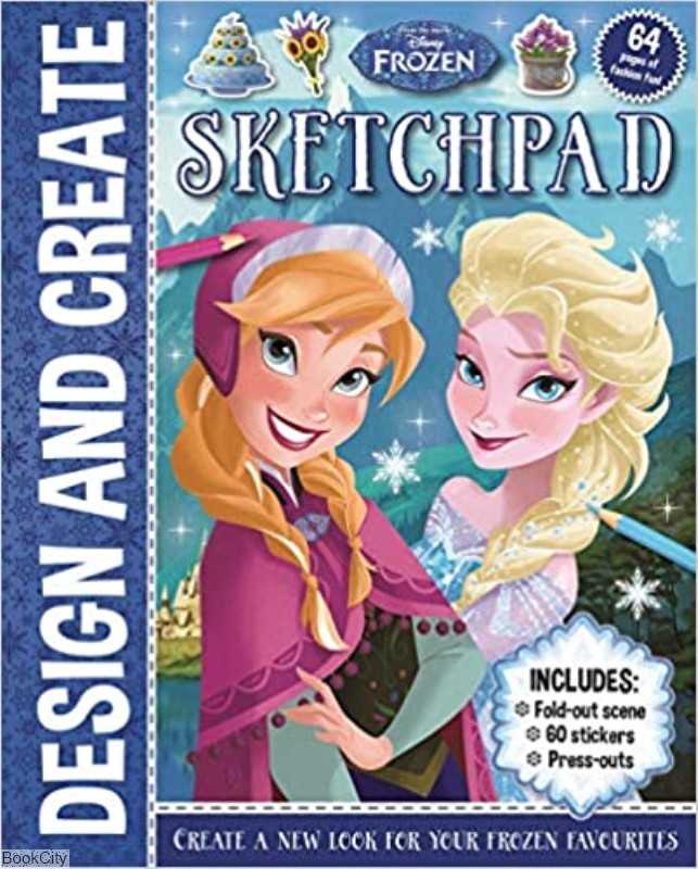 Disney Frozen Design & Create Sketchpad