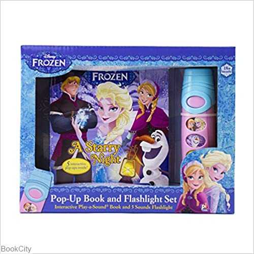 Pop-up Book and Flashlight Toy Set - PI Kids Play-A-Sound