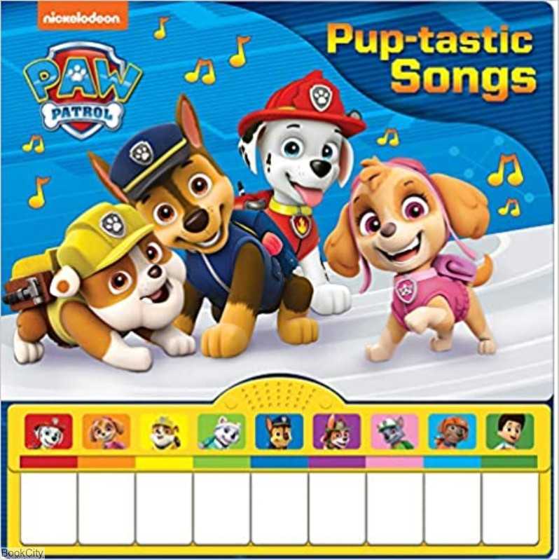 Pup-tastic Songs Piano Songbook with Built-In Keyboard