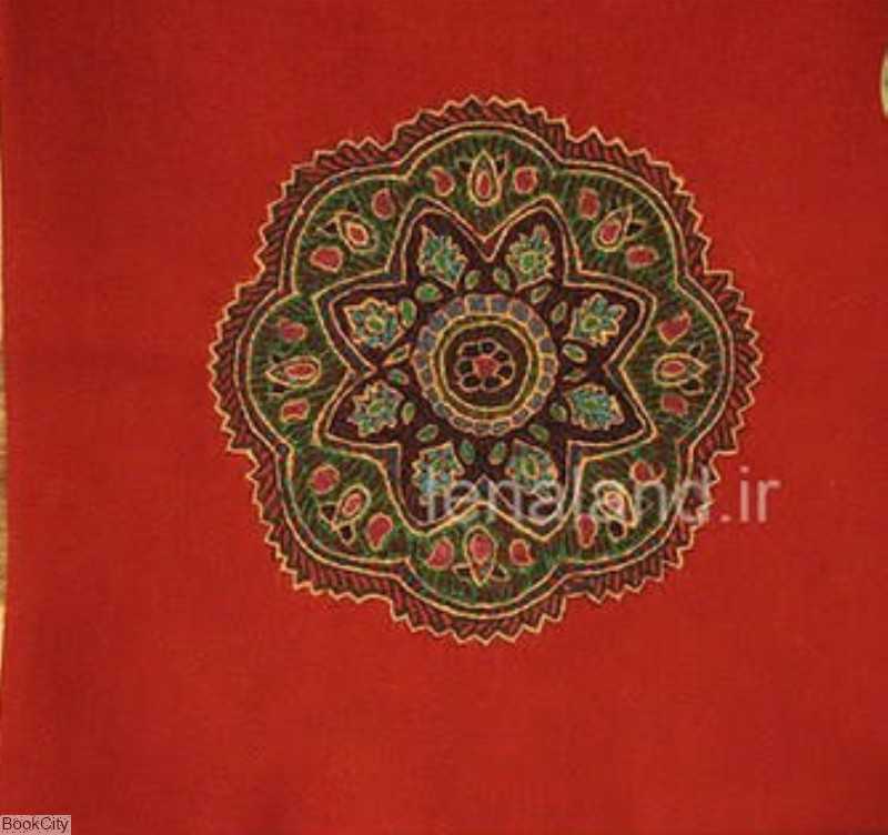 رومیزی مربع 35 طرح همیشه بهار پرکار لنا