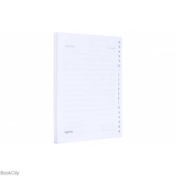 یدک کلاسور 20 حلقه 100 برگ PAPCO A5-636-SH A5 - 0