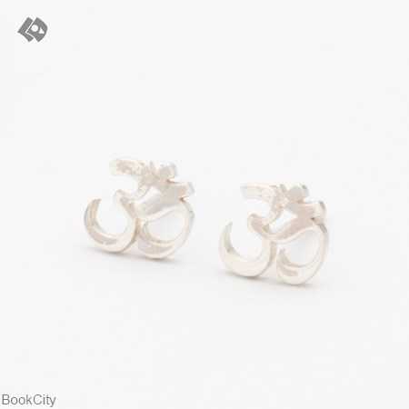 گوشواره نقره Moon Stone SE310