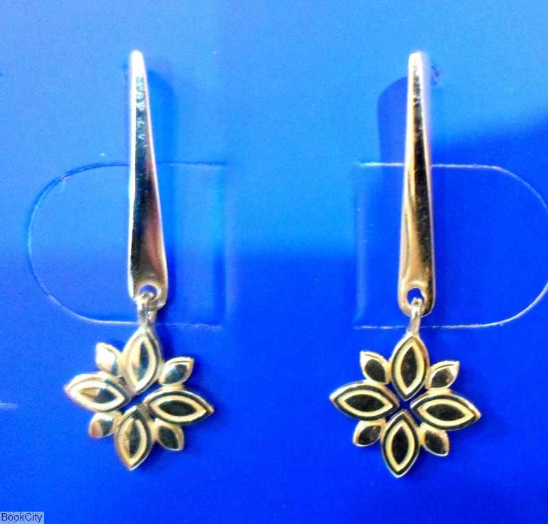 گوشواره نقره Moon Stone SE289
