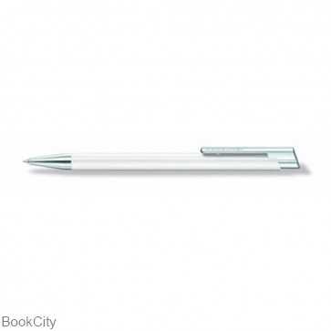خودکار آبی فشاری بدنه سفید STAEDTLER 42125-0 Elance