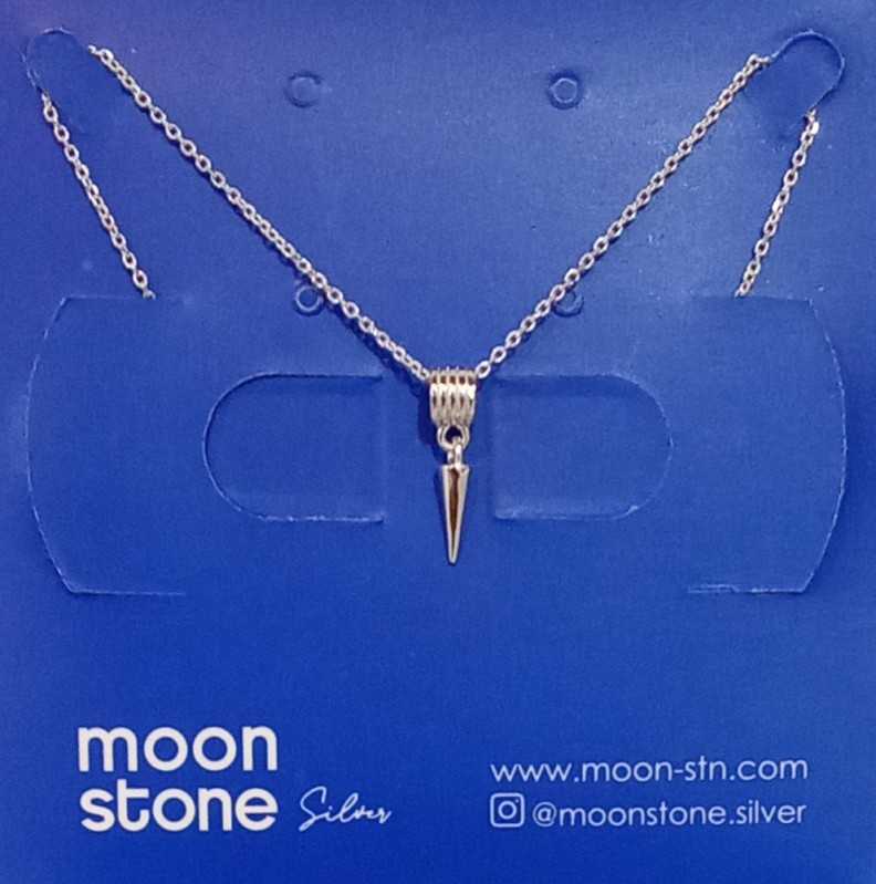 گردنبند نقره Moon Stone SN389