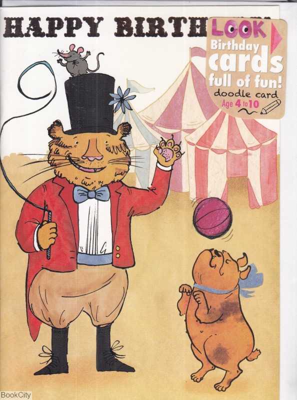 Happy Birthday Card Postal Circus