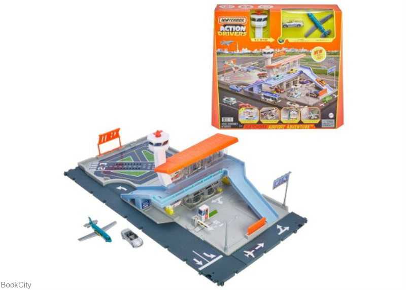 Matchbox Action Drivers Airp HCN34HW
