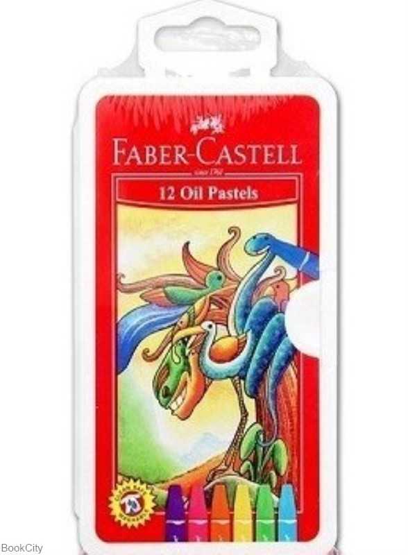 پاستل روغنی 12 رنگ FABER CASTELL 120063 - 0