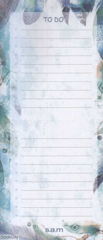 یادداشت 52 برگ 9×21 sam To Do List