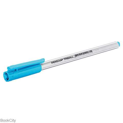 خودکار آبی روشن PENSAN 1003604 Triball 1.0mm - 0