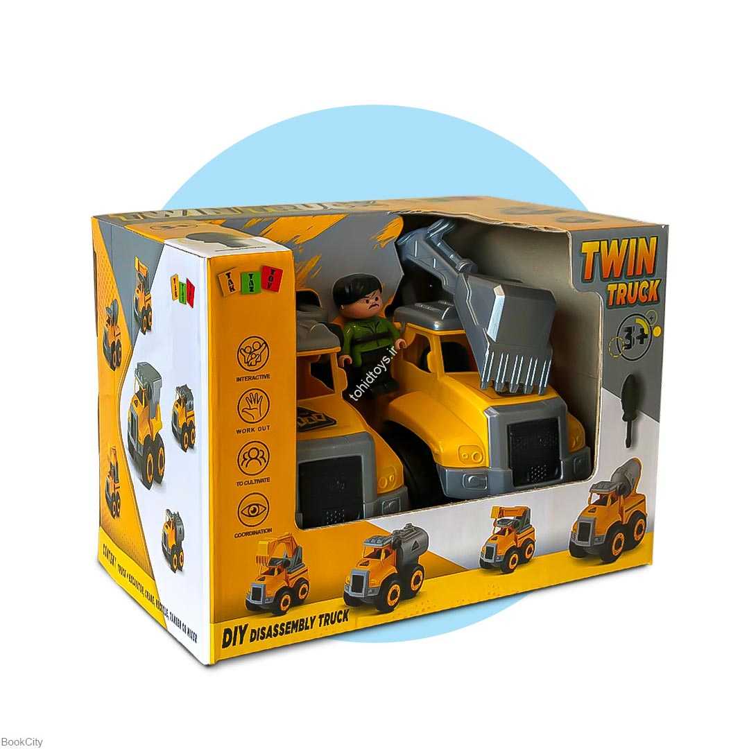 تکتاز کامیون 2 قلو ZA-7770