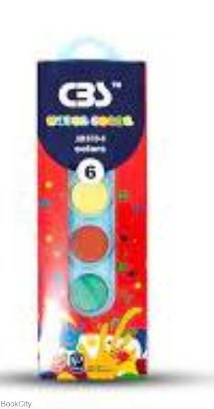 آبرنگ 6 رنگ CBS 678-6 - 0