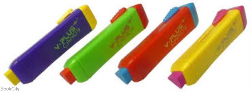 پاک‌کن کاتری رنگی Y-PLUS Candy 130300