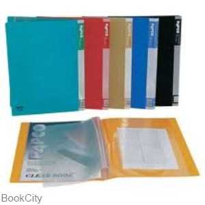 کلیربوک 40 برگ A4 رنگی PAPCO A4-40