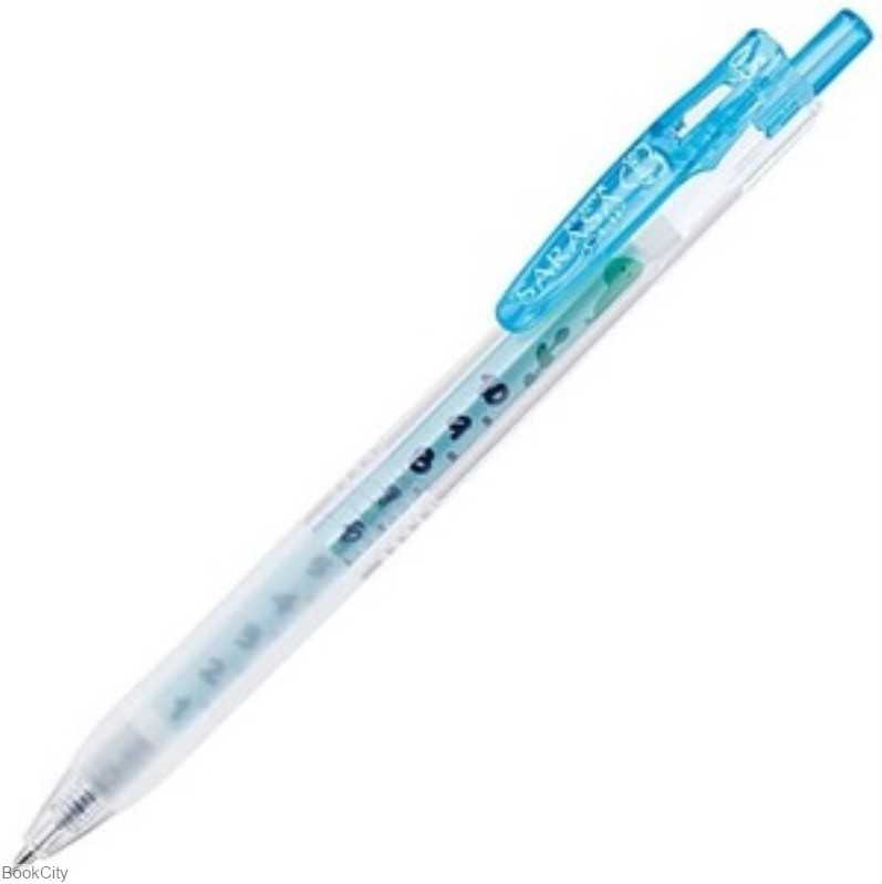 روان‌نویس Cobalt Blue فشاری فانتزی ZEBRA JJ29 Sarasa 0.5mm
