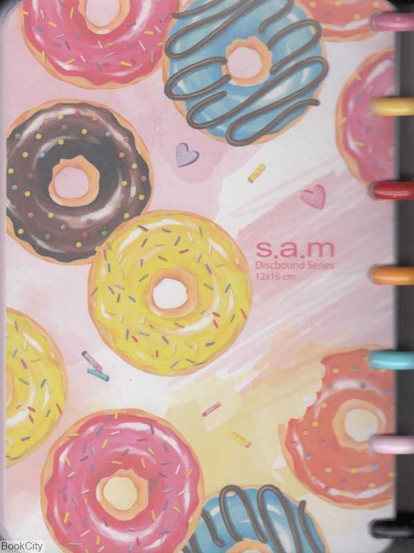 یادداشت 80 برگ جیبی سیمی دیسکاوری sam 12×16